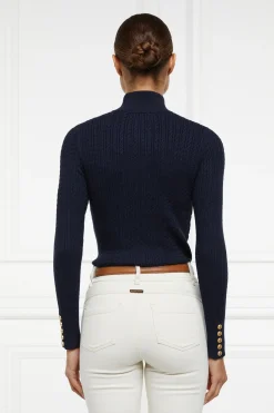 Ava Half Zip Knit