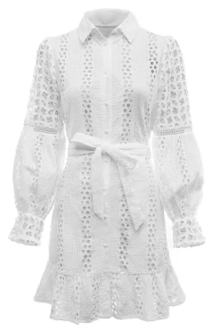 Broderie Lace Dress