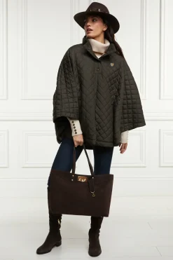 Brooke Quilted Cape