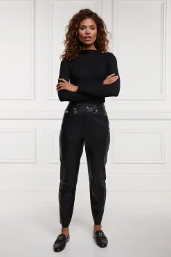 Dunwick Faux Leather Pant