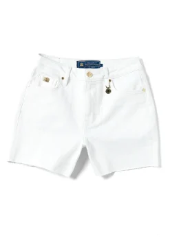 High Rise Denim Short