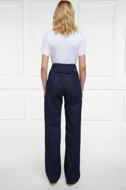 High Waisted Straight Jean