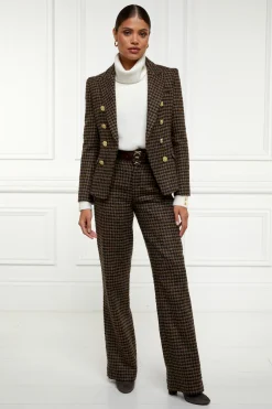 High Waisted Straight Trouser