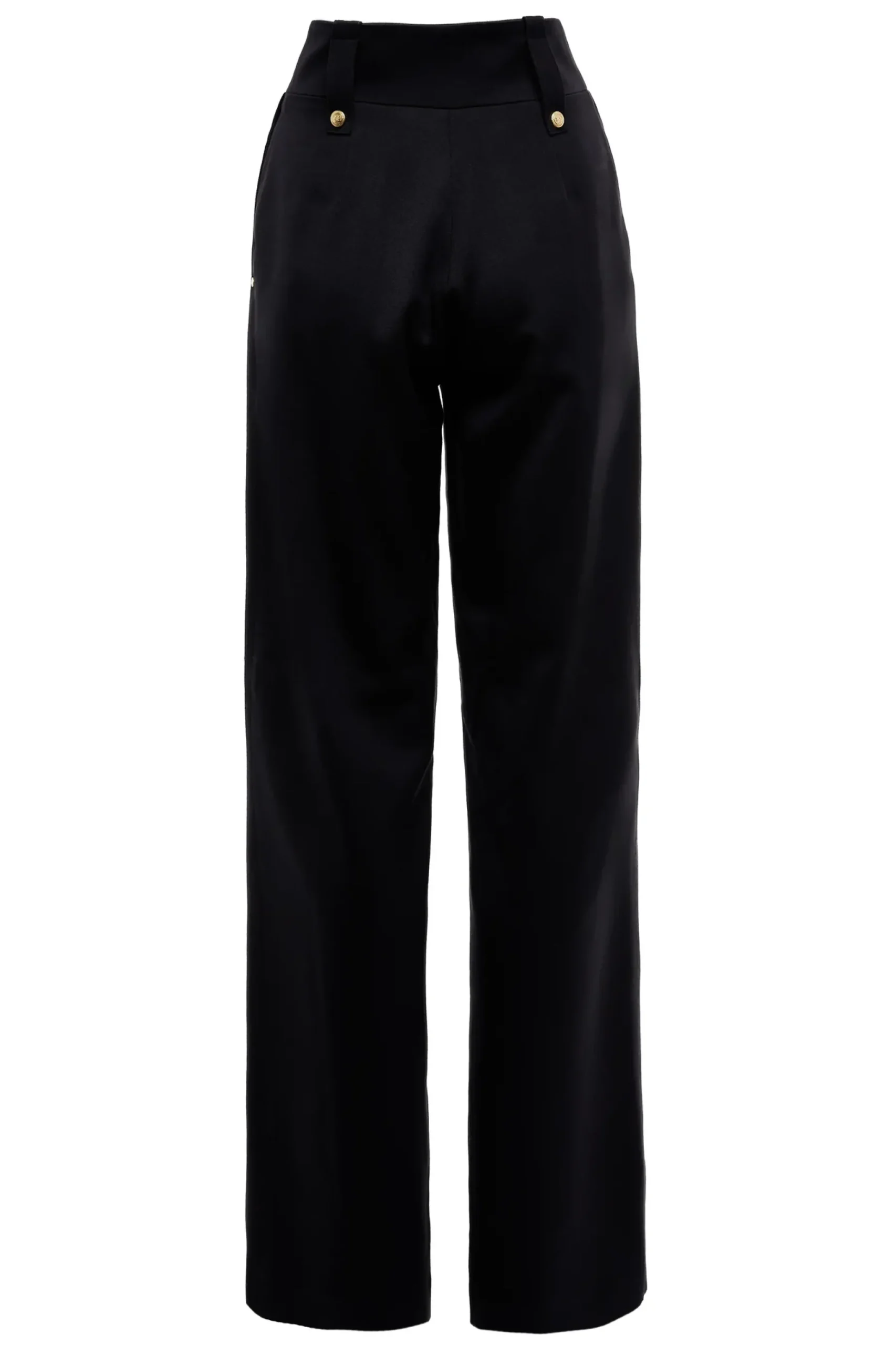 High Waisted Straight Trouser