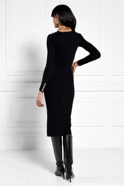 Kensington V-Neck Midi Dress
