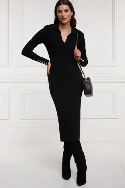 Knitted Shirt Dress