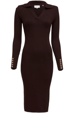 Knitted Shirt Dress