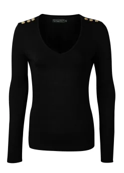 Long Sleeve V-Neck Tee