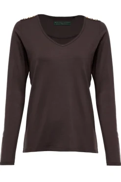 Long Sleeve V-Neck Tee