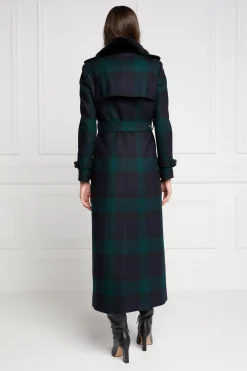 Marlborough Shearling Trench Coat