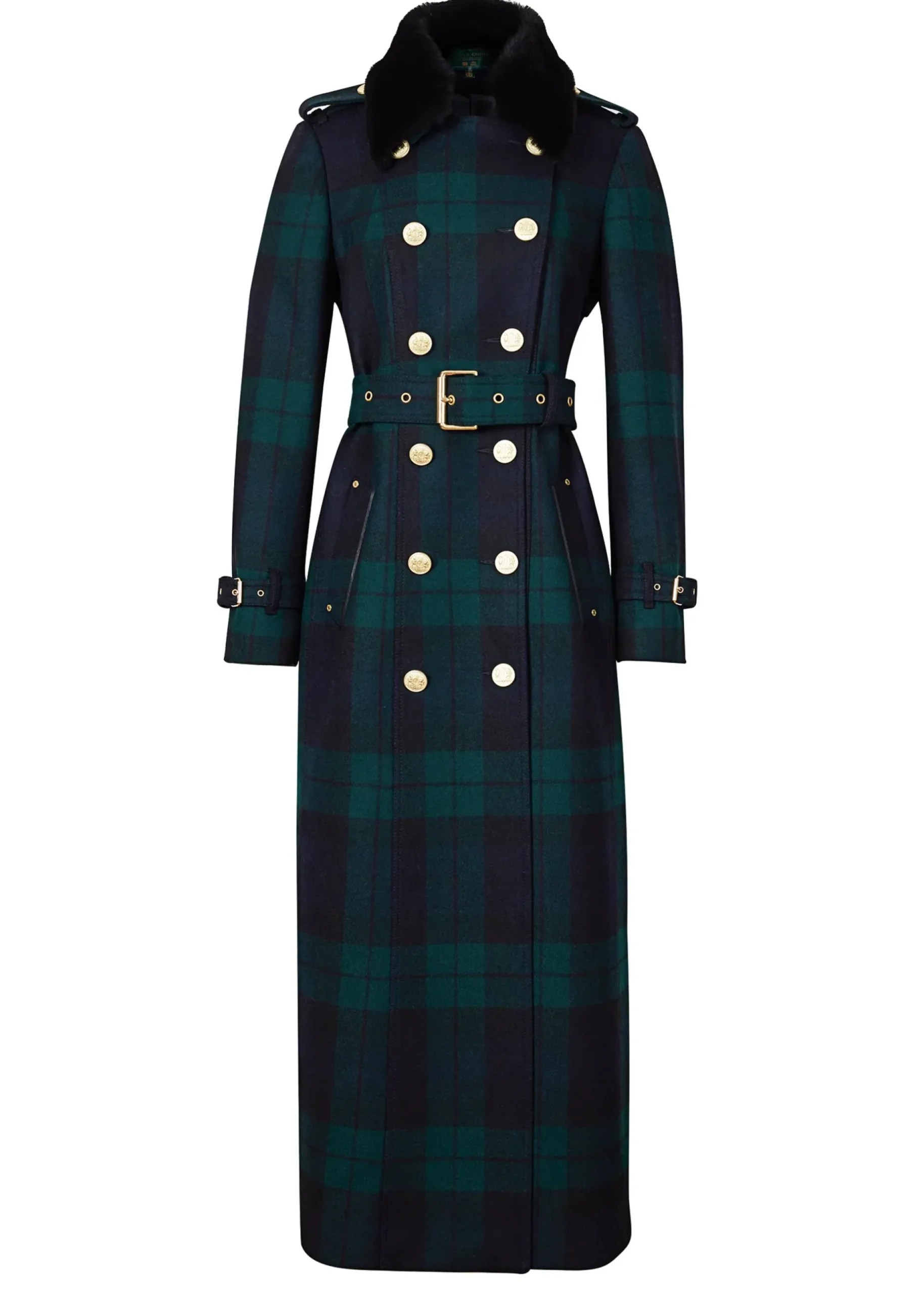 Marlborough Shearling Trench Coat