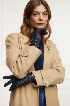 Monogram Leather Gloves