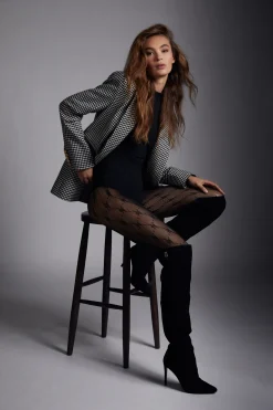 Monogram Tights