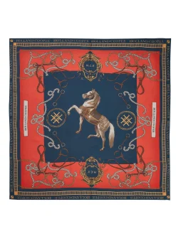 Regal Horse Silk Scarf