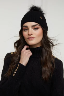 Rib Bobble Hat