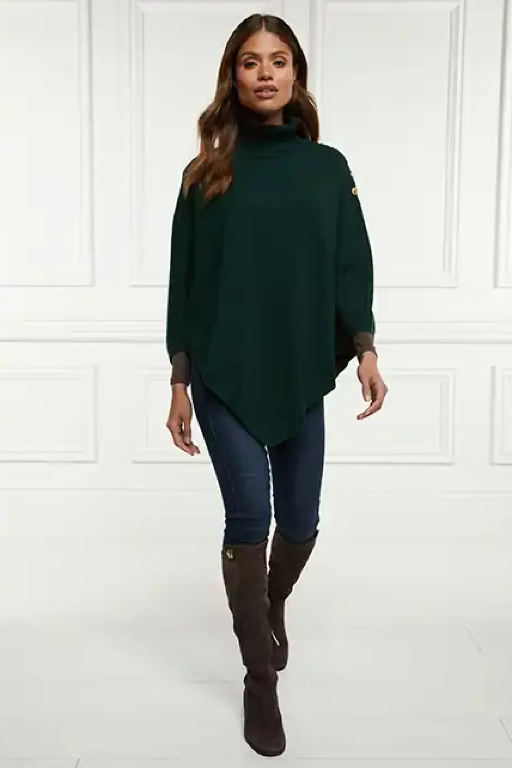 Roll Neck Cape