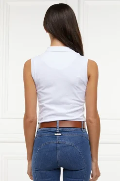 Sleeveless Polo Shirt
