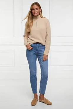 Tori Half Zip Knit